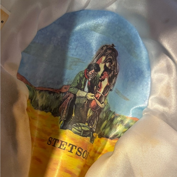 Stetson Gus regular oval 6x 7 5/8 men’s fur felt hat chocolate color - Picture 13 of 13